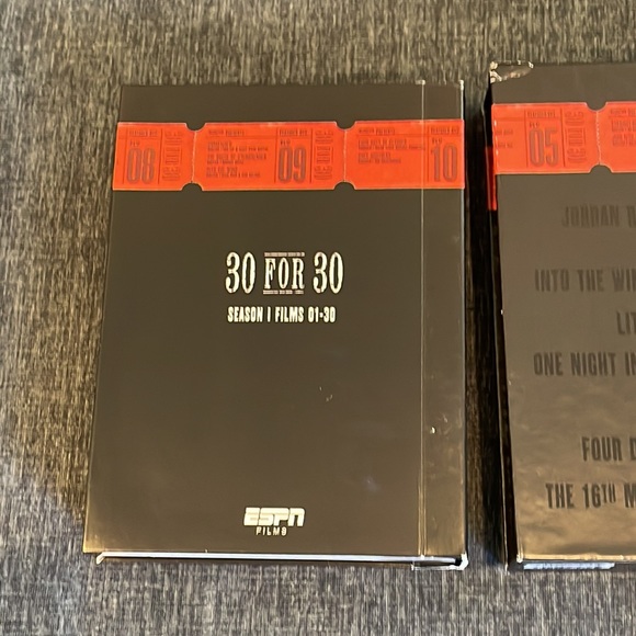 ESPN Films “30 for 30” Season 1 complete DVD Boxed set; all 30 films on 12 DVDs - Picture 10 of 10